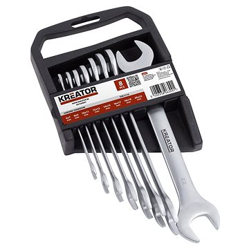 

KREATOR Sada oboustranných otevřených klíčů 6-22mm - 8ks KRT500002 KRT500001