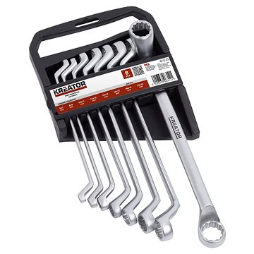 

KREATOR Sada oboustranných očkových klíčů 6-22mm - 8ks KRT500005 KRT500004