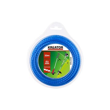 

KREATOR Struna do sekačky 2,0 mm, 50 m, kroucený profil