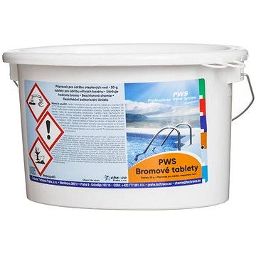 

PWS bromové tablety do bazénu 3 kg