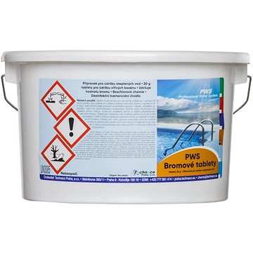 

PWS bromové tablety do bazénu 5 kg