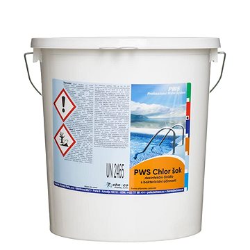 

PWS Chlor šok - organický granulát 10 kg