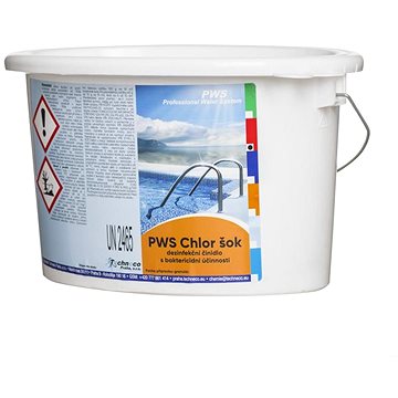 

PWS Chlor šok - organický granulát 5 kg