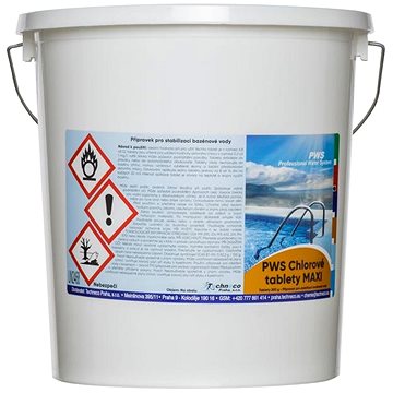 

PWS Chlorové tablety pomalurozpustné 200 g 10 kg