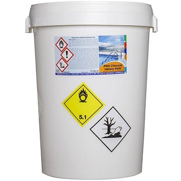 

PWS Chlorové tablety pomalurozpustné 200 g 20 kg