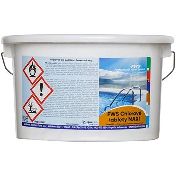 

PWS Chlorové tablety pomalurozpustné 200 g 5 kg