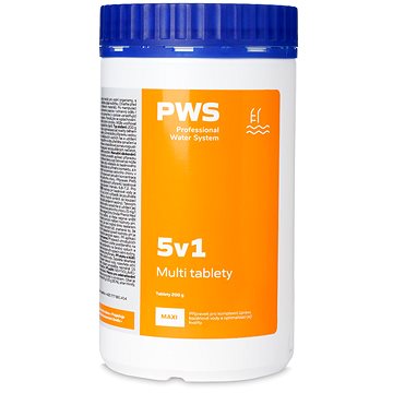 

PWS Multi tablety 5v1 do bazénu 200 g 1 kg
