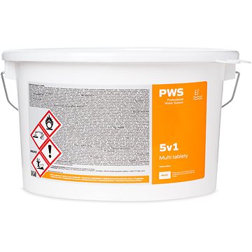 

PWS Multi tablety 5v1 do bazénu 200 g 5 kg