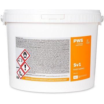 

PWS Multi tablety 5v1 do bazénu 200 g 50 kg