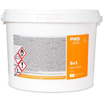 

PWS Multi tablety 5v1 do bazénu 20 g 20 kg