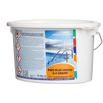

PWS Multi tablety 5v1 do bazénu blok 500 g - 1,5 kg