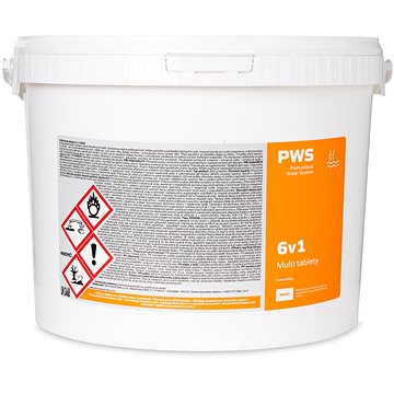 

PWS Multi tablety 6v1 do bazénu 200 g 10 kg