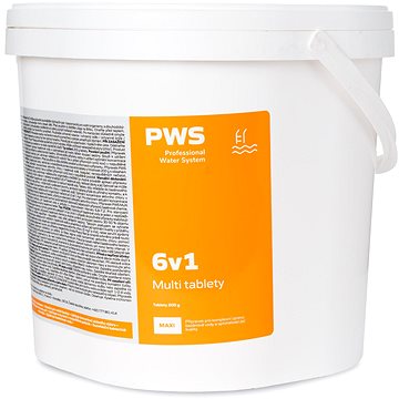 

PWS Multi tablety 6v1 do bazénu 200 g 3 kg