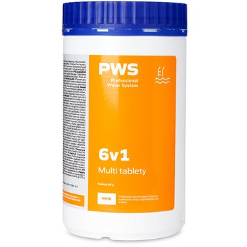 

PWS Multi tablety 6v1 do bazénu 20 g 1 kg
