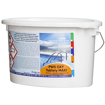 

PWS OXI kyslíkové tablety do bazénu 200 g 3 kg