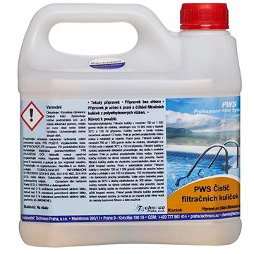 

PWS Čistič filtračních kuliček 2 l