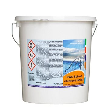 

PWS Rychlorozpustné tablety do bazénu 20 g 10 kg