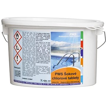 

PWS Rychlorozpustné tablety do bazénu 20 g 5 kg