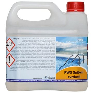

PWS Snížení tvrdosti Bazénové vody 3 l