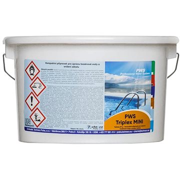 

PWS Trio tablety do bazénu 3v1 20 g 3 kg