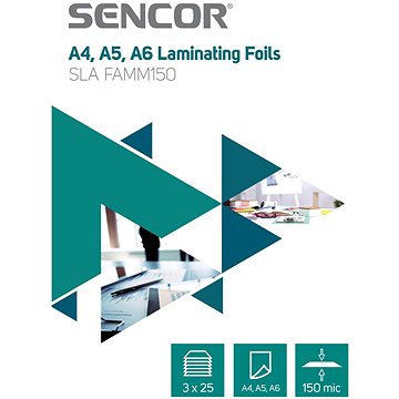 

SENCOR A4/150 lesklé - balení 75 ks