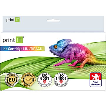PRINT IT Multipack XL-PGI 525PGBk + CLI-526C/M/Y/Bk pro tiskárny Canon - Alternativní inkoust