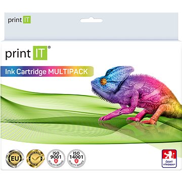 PRINT IT Multipack-PGI 525 + CLI-526 3xBk/PBK/C/M/Y pro tiskárny Canon - Alternativní inkoust