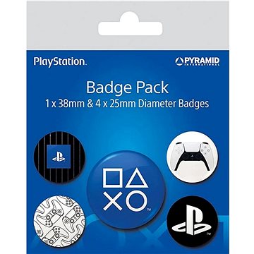 

Playstation - odznaky 5 kusů