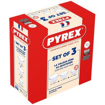 

Pyrex Sada misek 3 ks