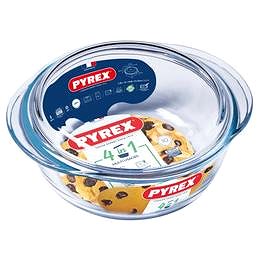 

Pyrex Zapékací mísa 1,3 l s víkem skleněná