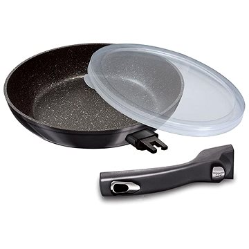 

BERLINGERHAUS Pánev s odnímatelnou rukojetí + víko Carbon PRO Line 28cm