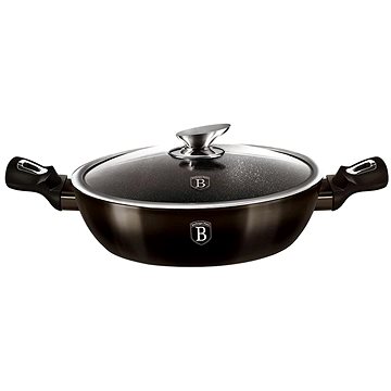 

BERLINGERHAUS Pánev hluboká s poklicí Shiny Black Collection 28cm