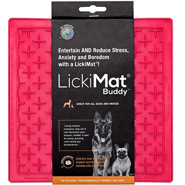 

LickiMat Buddy lízací podložka růžová