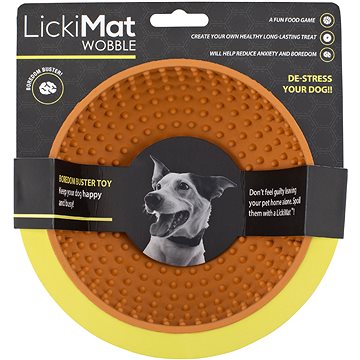 

Lickimat Wobble lízací miska oranžová