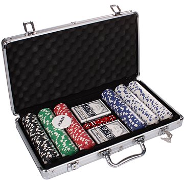 

Poker Set 300 v alu kufříku