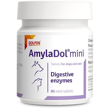

Dolfos AmylaDol mini 90 tbl - trávicí enzymy