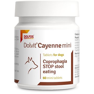 

Dolfos Cayenne mini 60 tbl - stop požírání výkalů