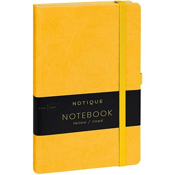 

Notique Notes linkovaný, žlutý, 13 × 21 cm