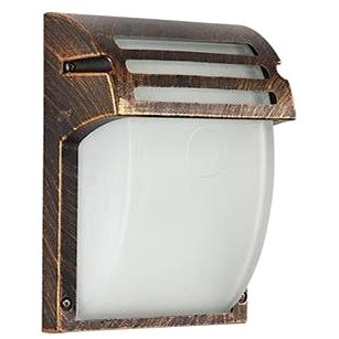 

Luxera Venkovní nástěnné svítidlo AMALFI MINI černé/bronz