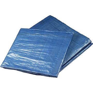 

DEN BRAVEN Zakrývací plachta s kovovými oky Standard modrá 6 × 10 m, 60 g/m2
