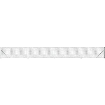 

SHUMEE Drátěné pletivo s přírubami 0,8 × 10 m stříbrné