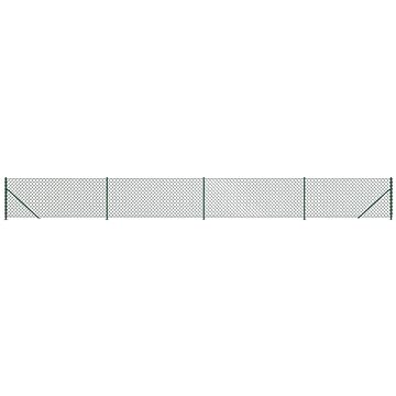 

SHUMEE Drátěné pletivo s přírubami 0,8 × 10 m zelené