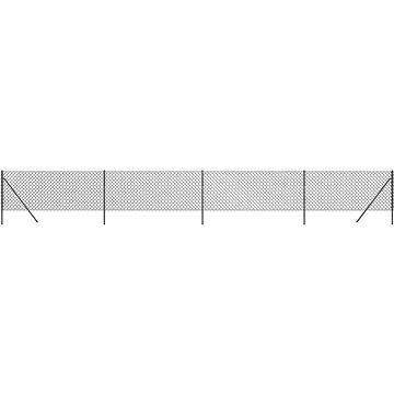 

SHUMEE Drátěné pletivo 1 × 10 m antracitové