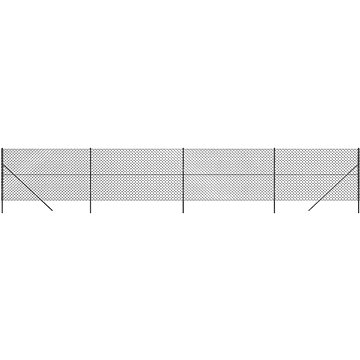 

SHUMEE Drátěné pletivo 1,6 × 10 m antracitové