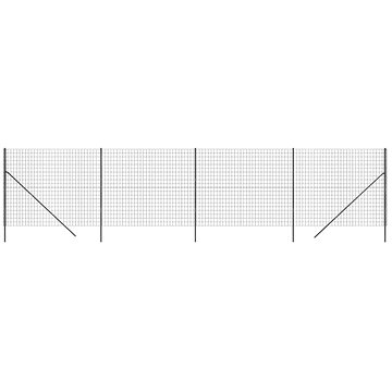 

SHUMEE Drátěný plot 1,8 × 10 m antracitová ocel