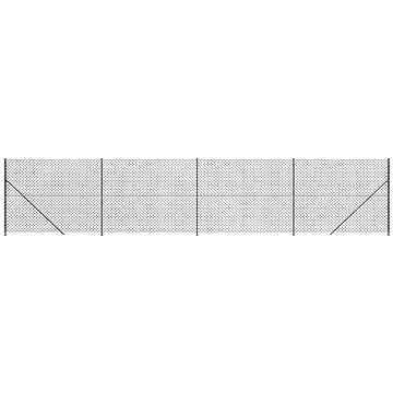 

SHUMEE Drátěné pletivo s přírubami 1,8 × 10 m antracitové