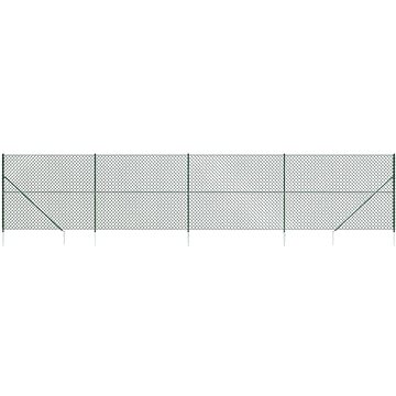 

SHUMEE Drátěné pletivo s kotevními hroty 1,4 × 10 m zelené