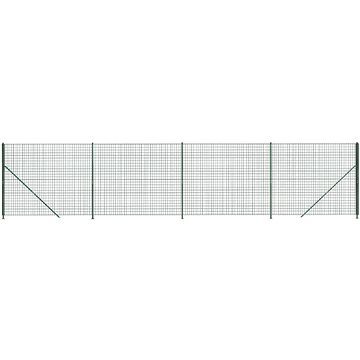 

SHUMEE Drátěný plot s přírubami 1,8 × 10 m zelený