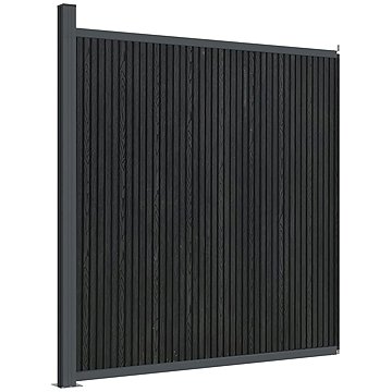 

Shumee Plotový dílec WPC šedý 173 × 186 cm