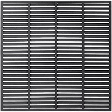 

Shumee Lamelový plot WPC 180 × 180 cm, šedý